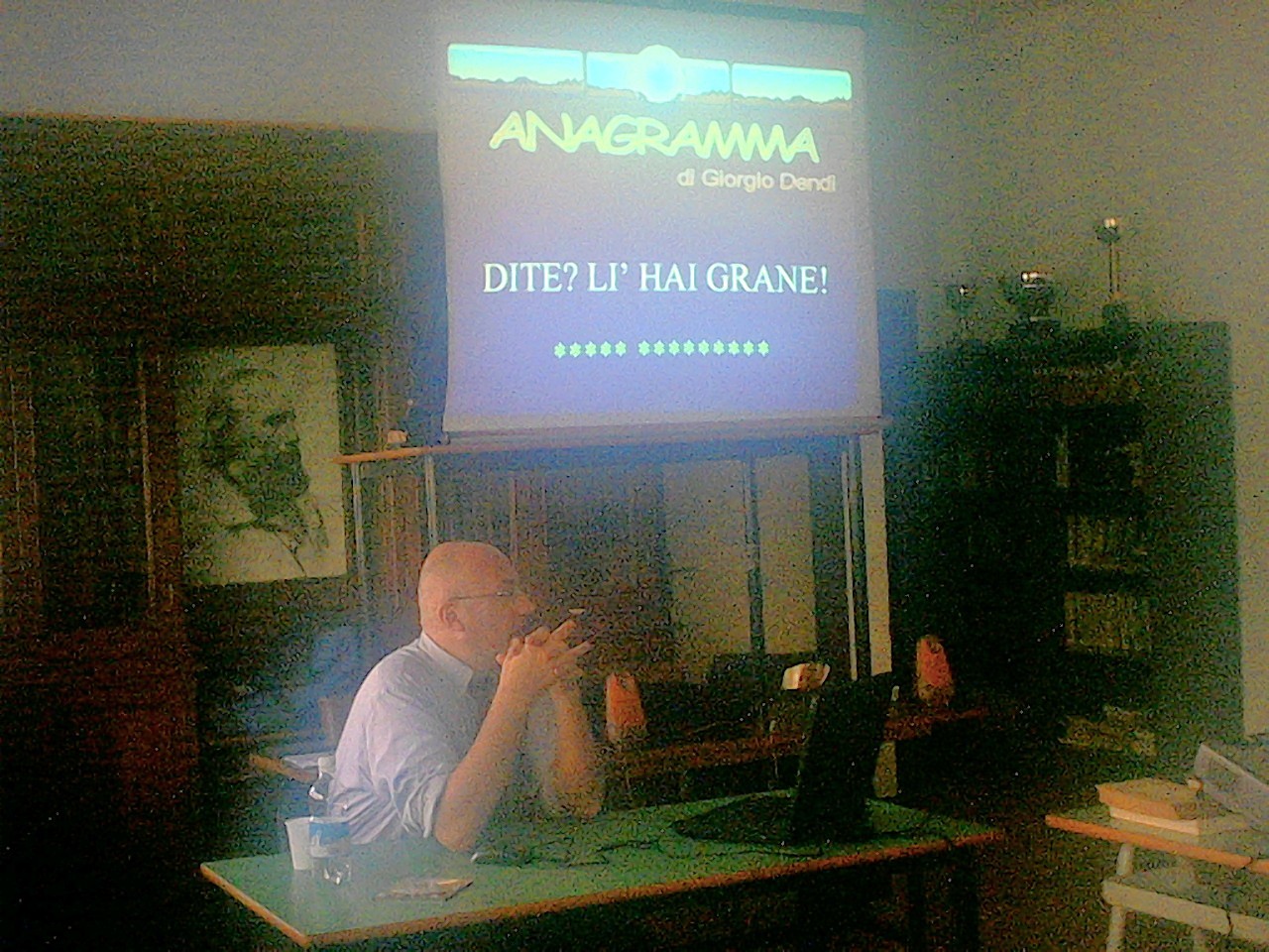 Un anagramma di Giorgio Dendi...