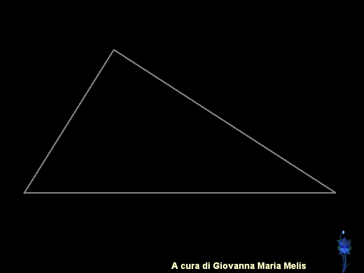 Si disegna un triangolo qualunque
